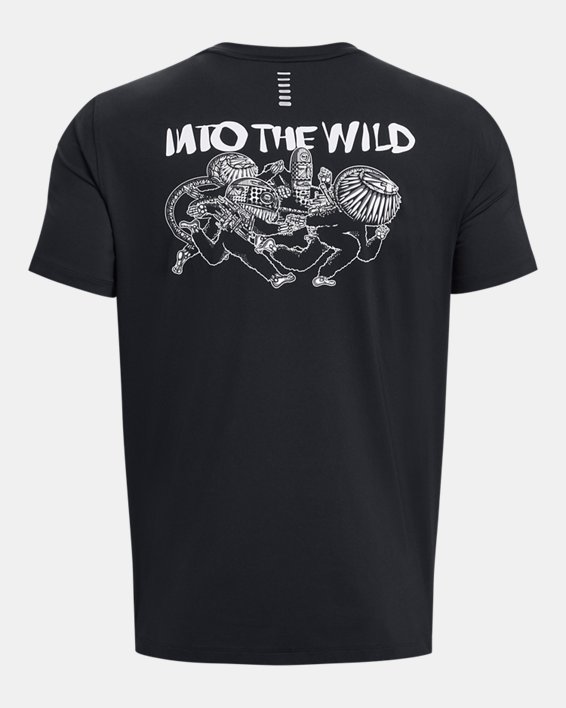 Men's UA Iso-Chill Wild Short Sleeve in Black image number 6